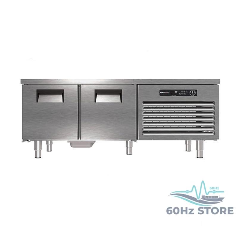 PB-G-PORTABIANCO-2N60-CIH-S10-8_1-1-1.jpg Portabianco Gemi Tipi 2N60 Cihaz Altı Uzun Buzdolabı, 2 Kapılı, 150 lt, 304 Kalite - Görsel 1