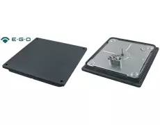 490.097_hotplate Gemi Tipi Hot Plate / Isı Tabakası - 300x300mm 4000W 400V (yataklı kenar, 10.07 kg) - Görsel 1